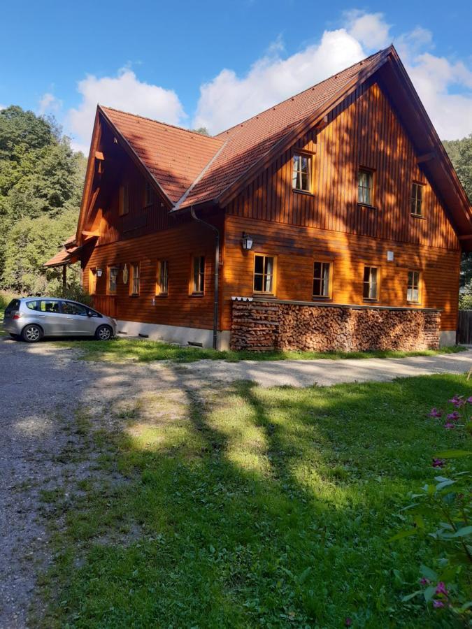 Schutzhaus Johannesbachklamm Unterhoflein Экстерьер фото